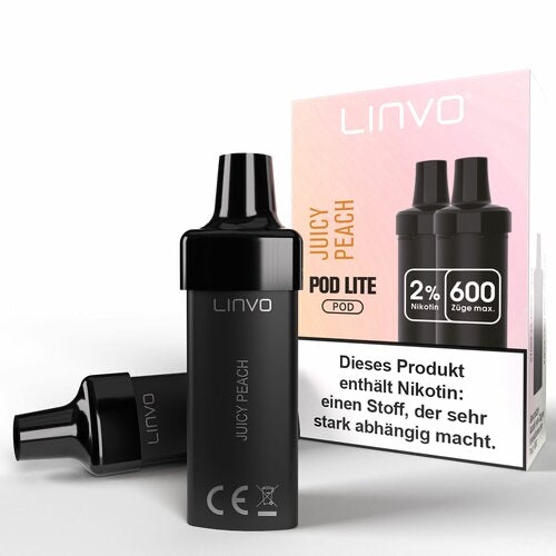 Linvo POD Lite Kit - Prefilled Pods (2 Stück) - Juicy Peach