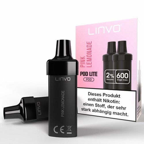 Linvo POD Lite Kit - Prefilled Pods (2 Stück) - Pink Lemonade