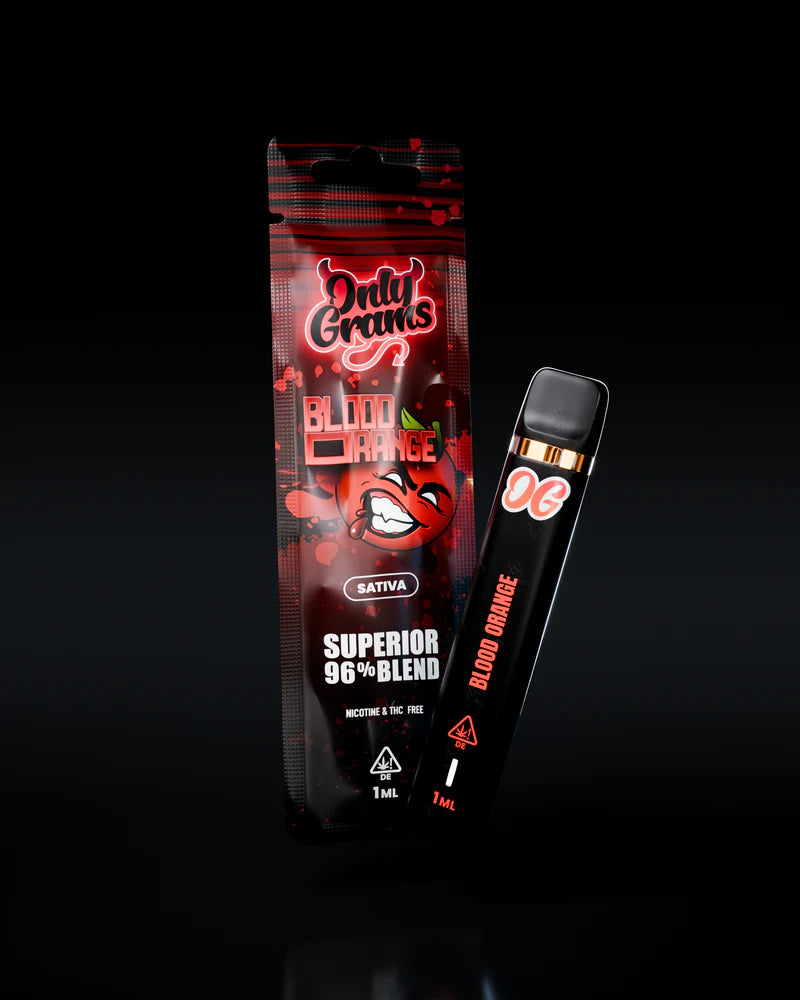 OnlyGrams - Superior Vape - Blood Orange (96% Blend)