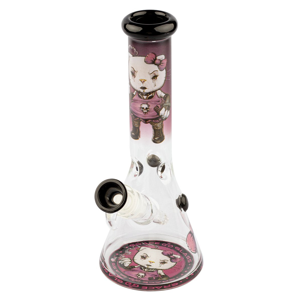 Grace Glass | 'Angry Cat' Bong