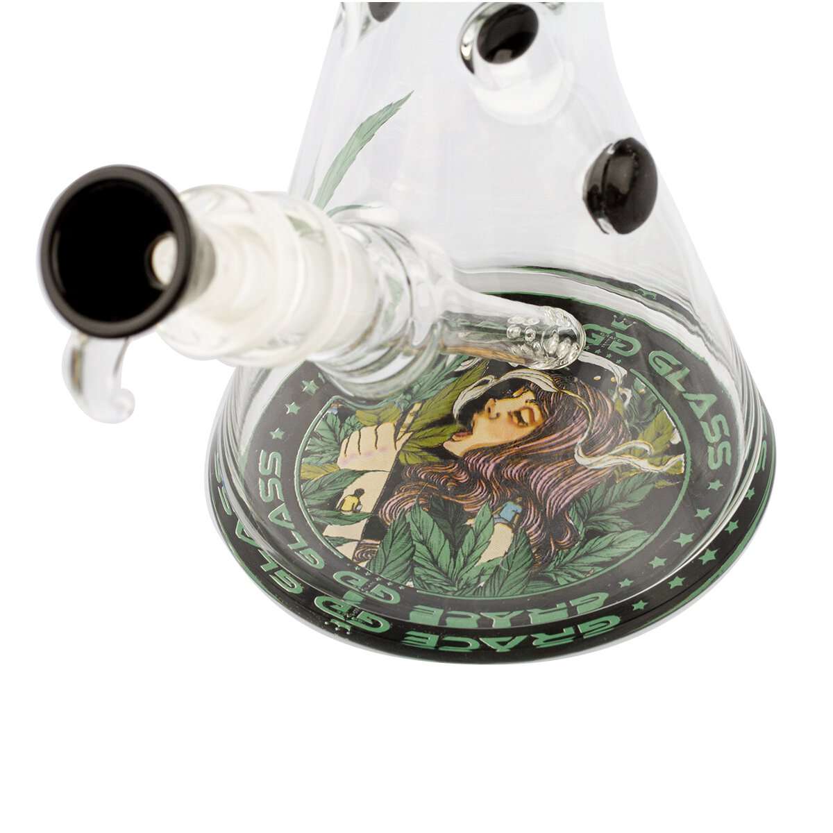 Grace Glass | Collector 'Kissing Lady' Bong
