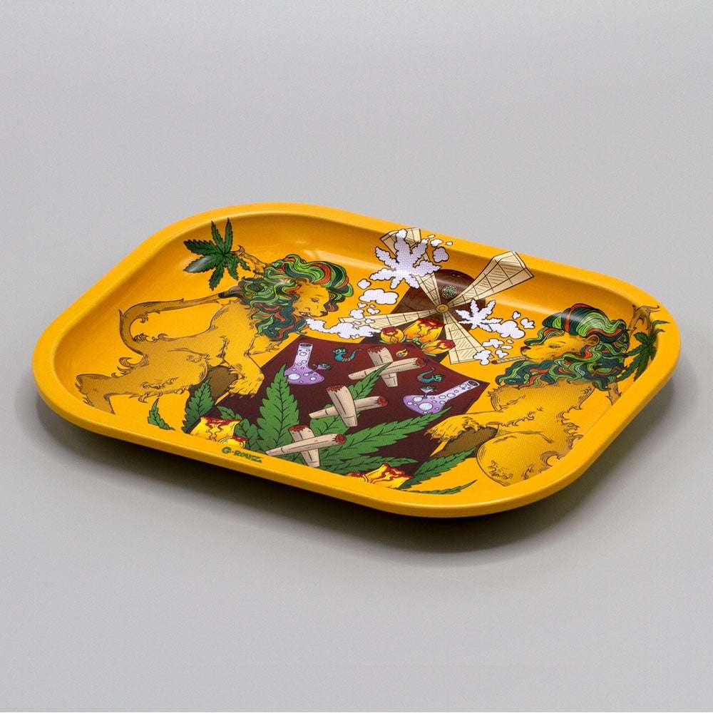 G-ROLLZ | 'Canna Lions' Small Tray 18x14 cm