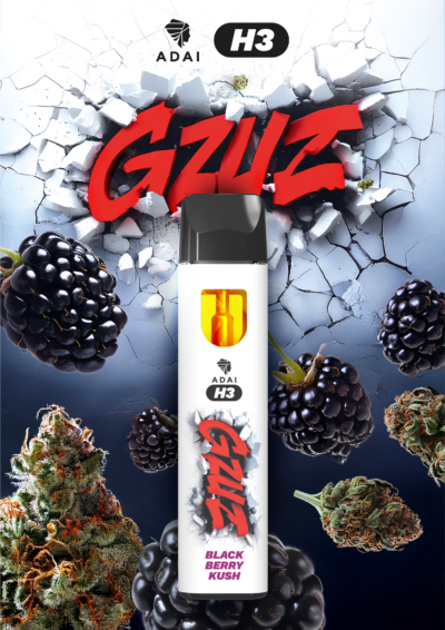 GZUZ H3 Superior Vape - Blackberry Kush