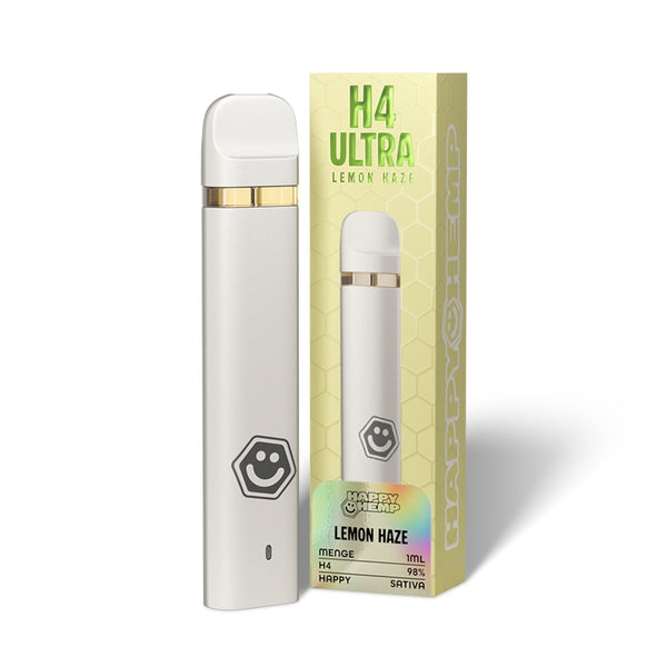 Happy Hemp H4 Ultra Vape - Lemon Haze 1ml 🍋