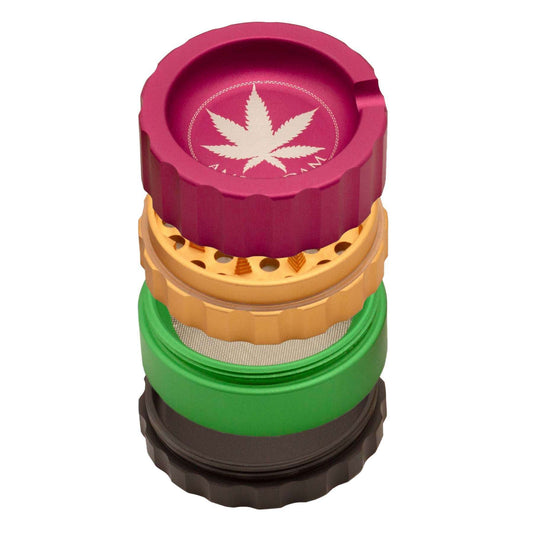 Amsterdam | Rasta Grinder- 4part- Ø:53mm