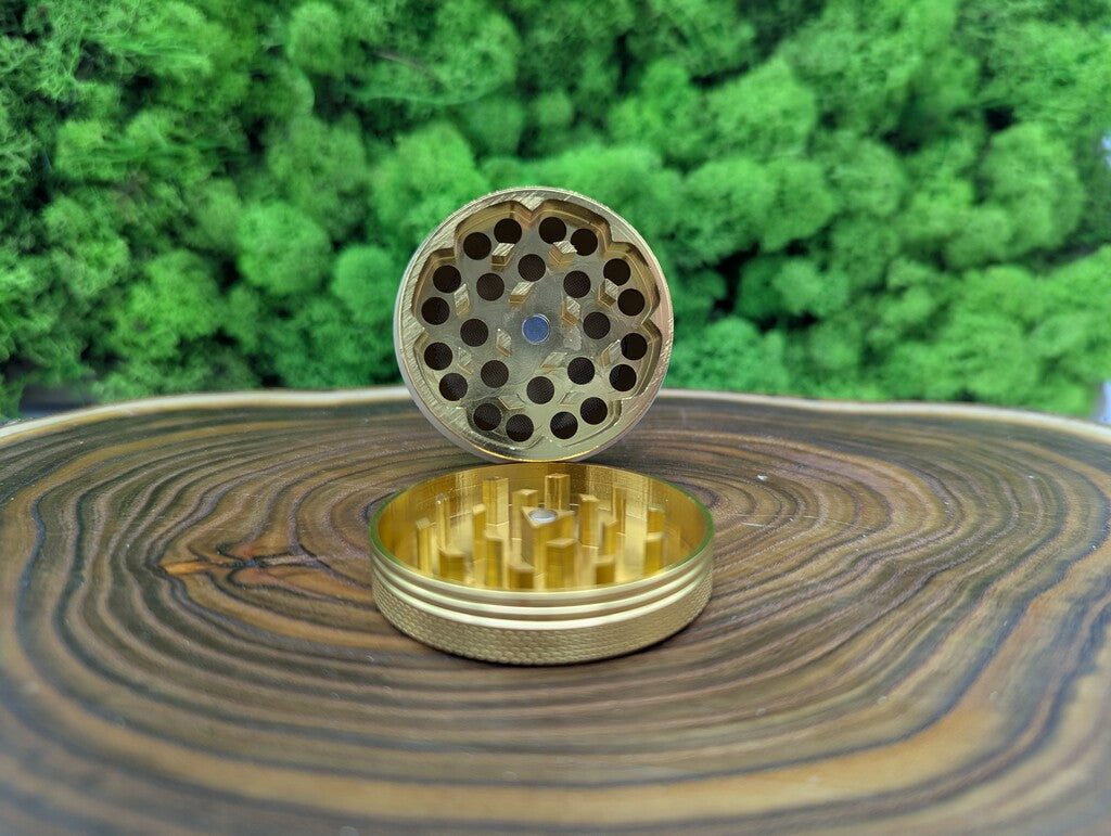 Black Leaf Aluminium-Grinder 4-tlg. mit Magnet