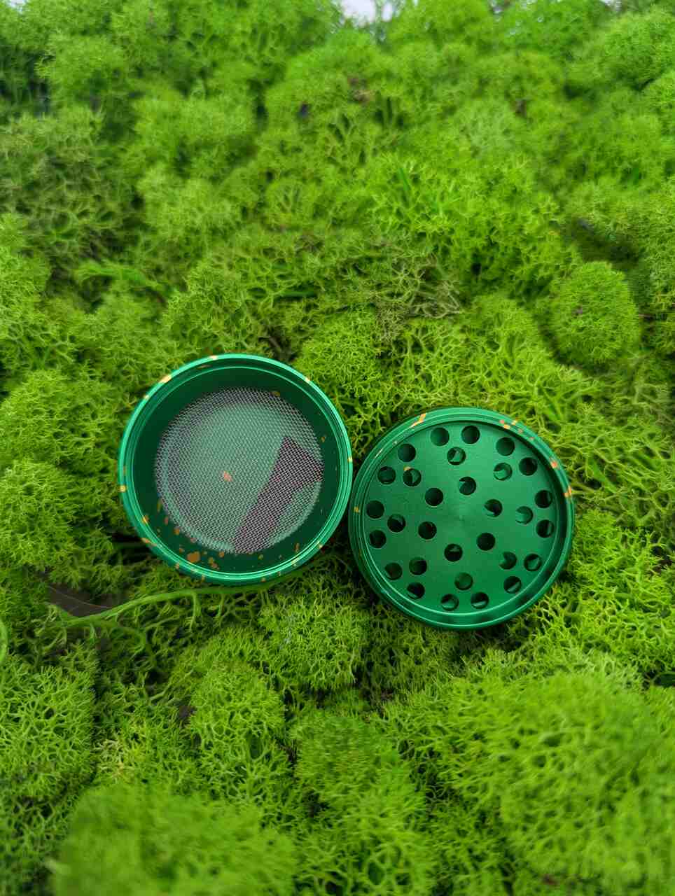 BLACK LEAF Alu Grinder CROWN 4-tlg.