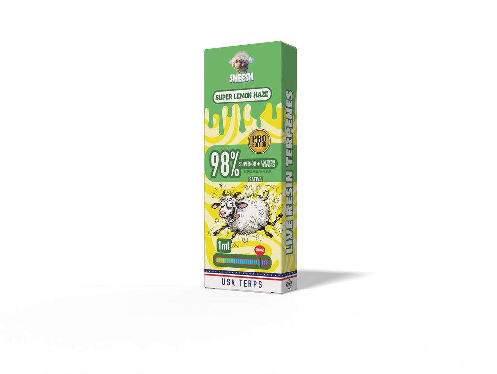 Sheesh - Superior Pro - Super Lemon Haze 1ml (Sativa) 🍋