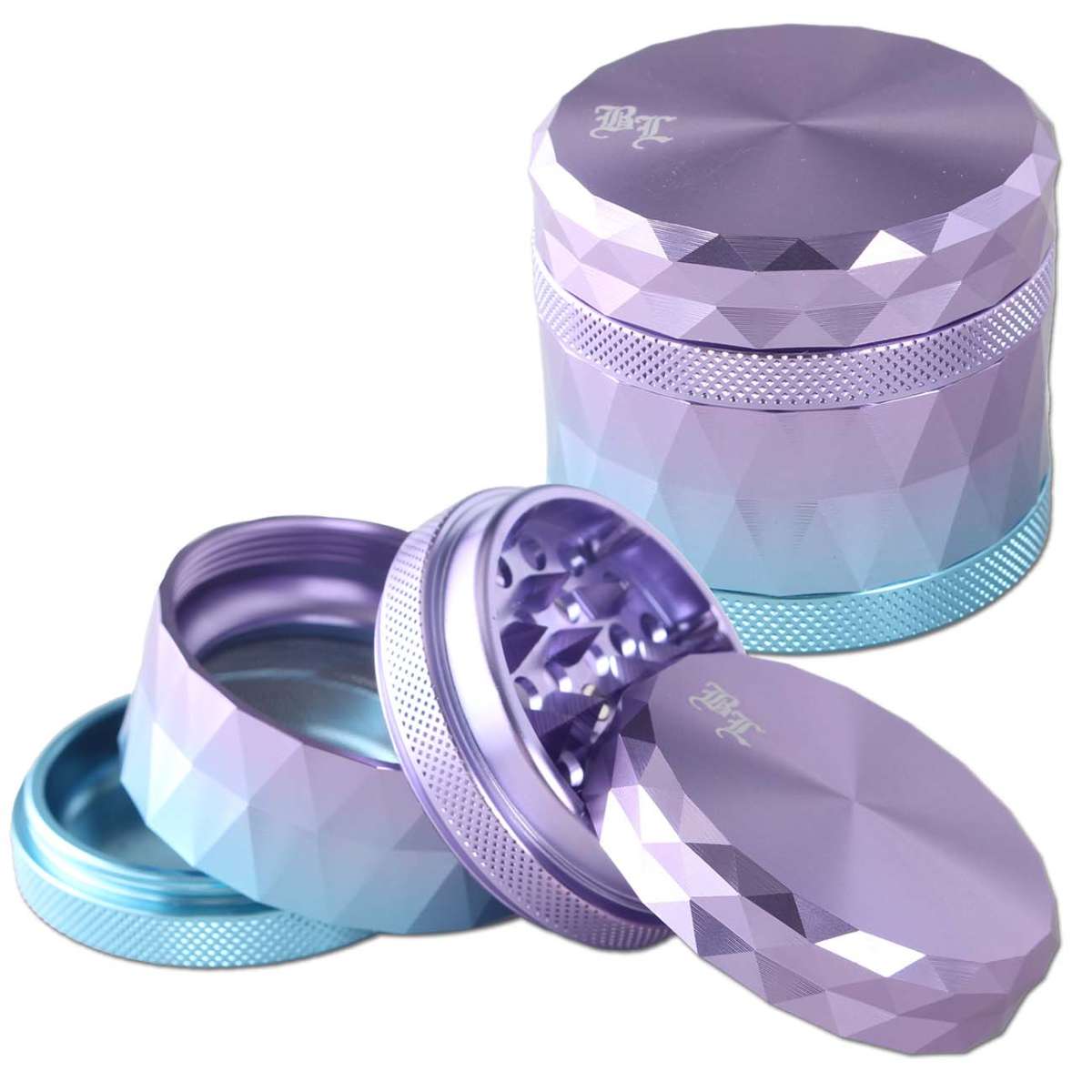 BL Alu Grinder 4-tlg. changierend