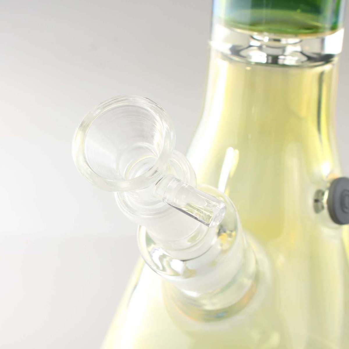 Black Leaf Zylinderbong silber bedampft