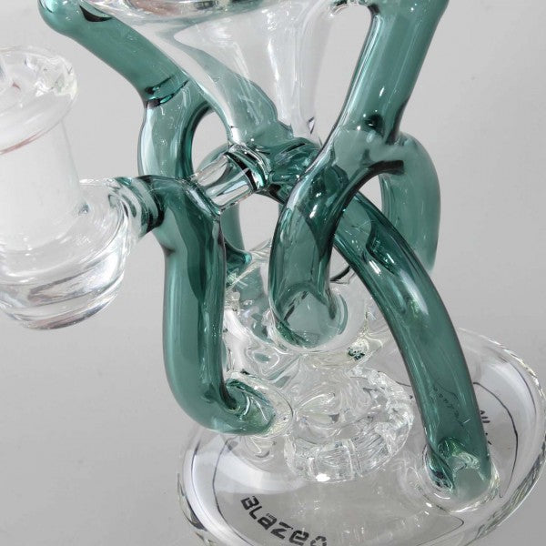 BLAZE Recyclebong Öl mit Perkolator "MEDUSA"
