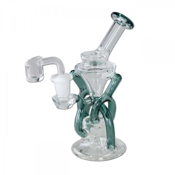 BLAZE Recyclebong Öl mit Perkolator "MEDUSA"