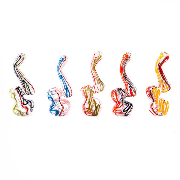 Glas Medium Bubbler in verschiedenen Farben