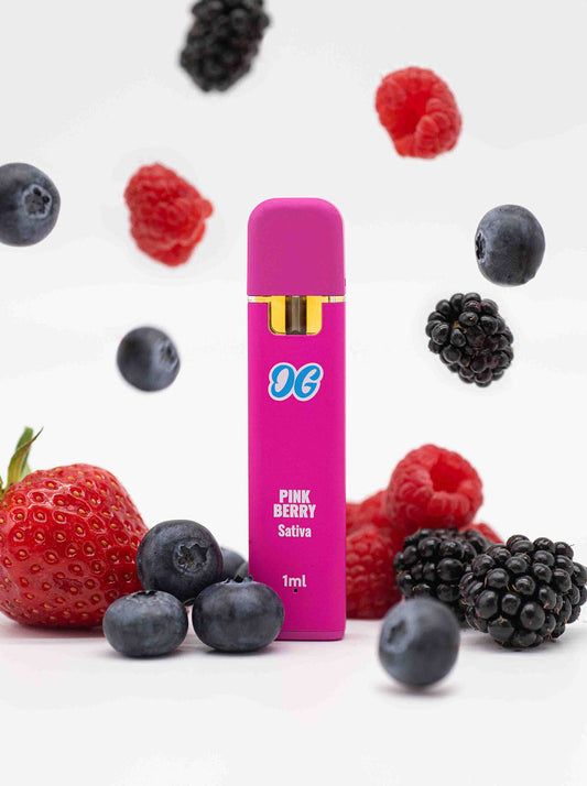 OnlyGrams HHC einweg Vape | Pink Berry (Sativa)