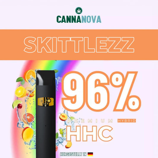 Cannanova HHC Vape - Skittlezz 1ml 96%