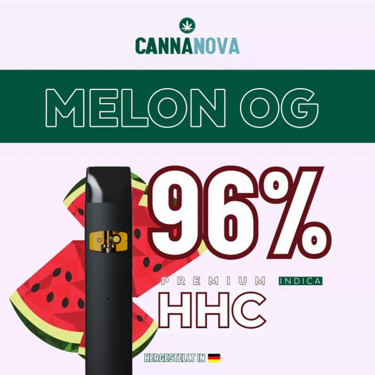 Cannanova HHC Vape - Melon OG 1ml 96%