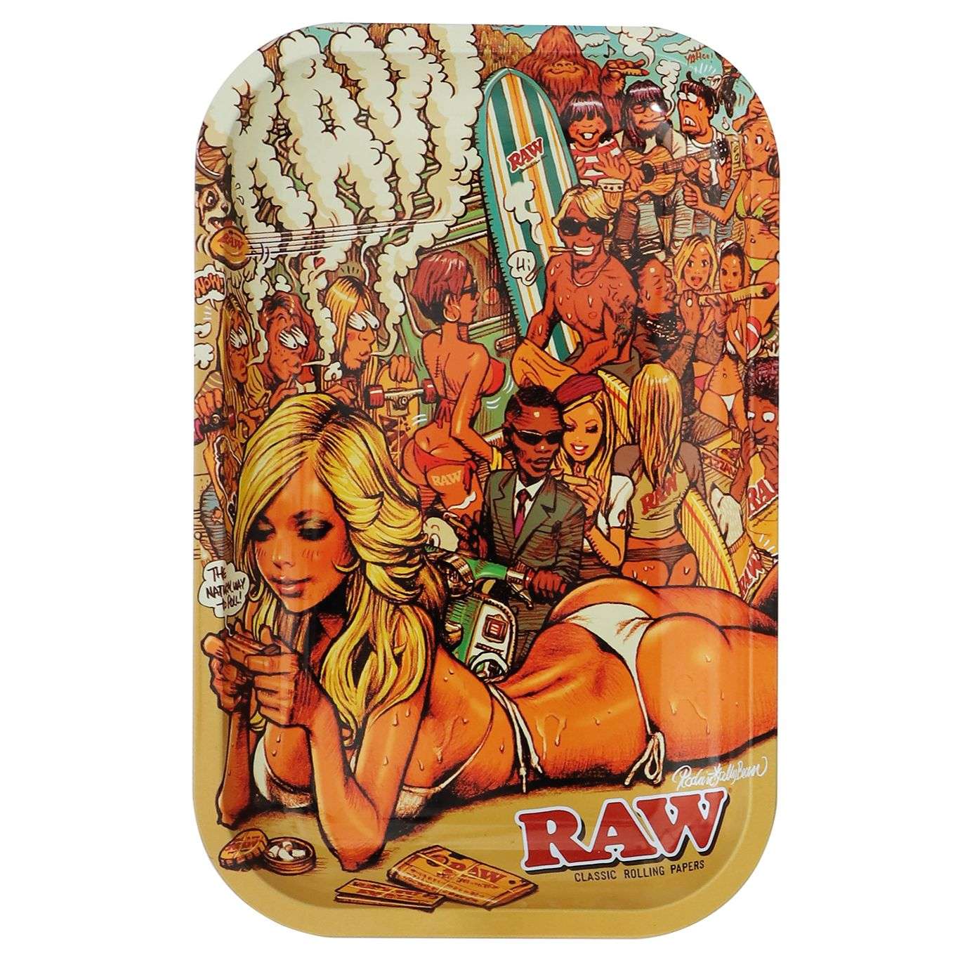 Raw x rjb summer beach drehunterlage
