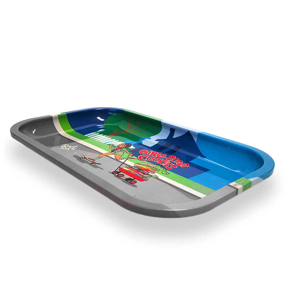 "Girl Scout Cookies" Metall Rolling Tray