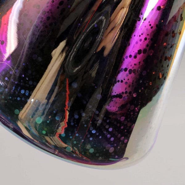 BLAZE GLASS Flashy Icebong mit LED-Licht