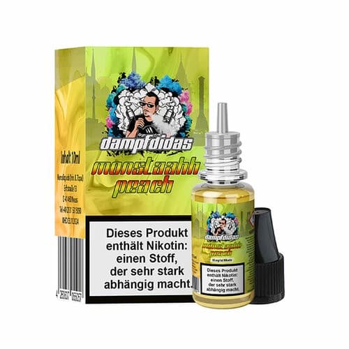 Dampfdidas - Monstaahh Peach - Nikotinsalz - 10ml - 20mg
