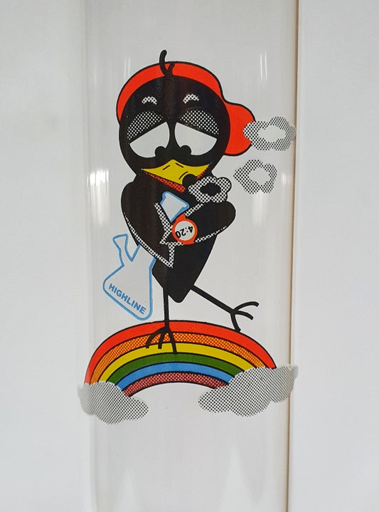 Highline Glasbong "Cool Raven"