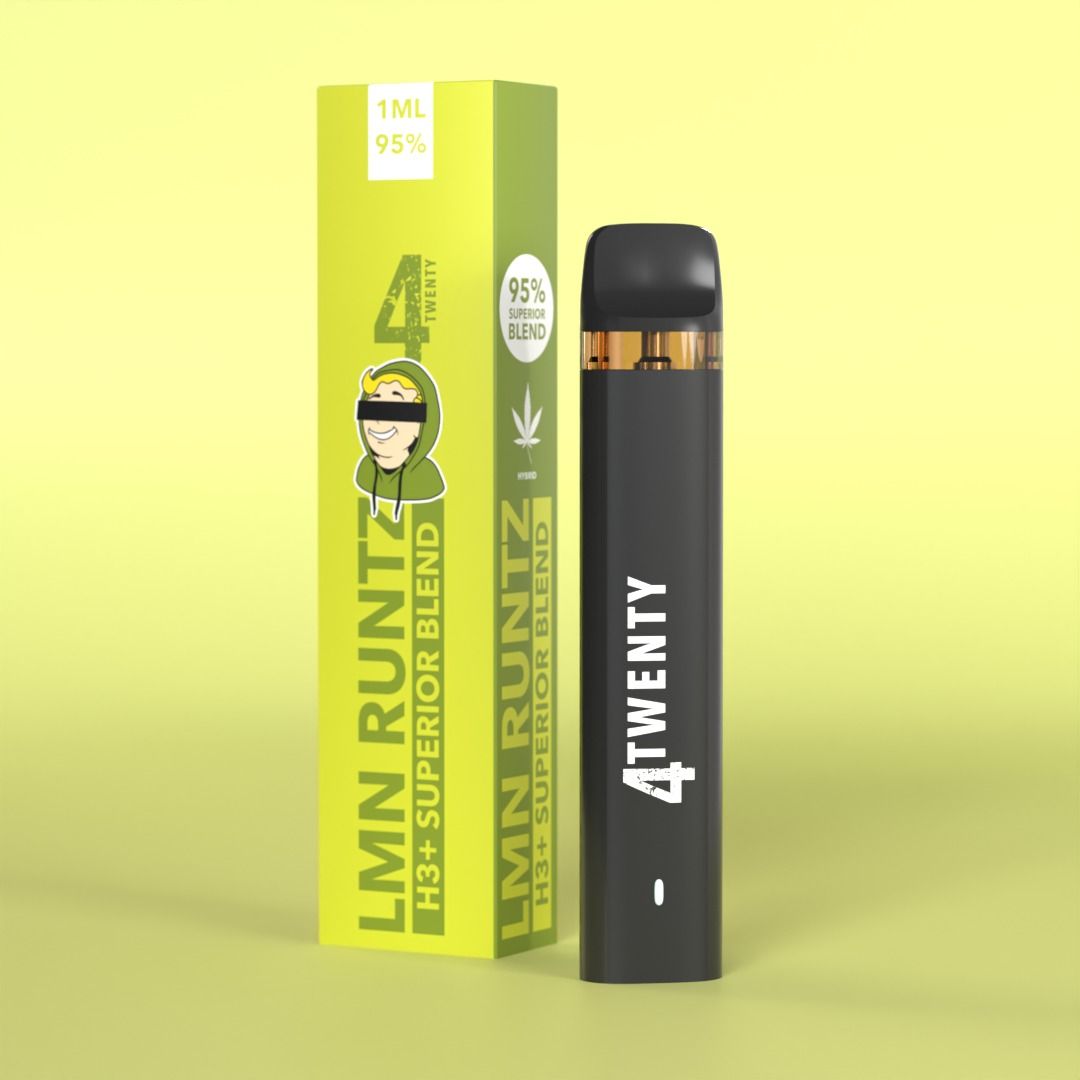 4Twenty H3+ Superior Vape -  Lmn Runtz 1ml 🍋