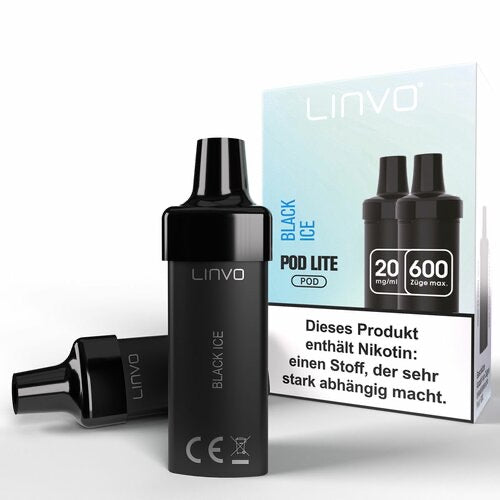 Linvo POD Lite Kit - Prefilled Pods (2 Stück) - Black Ice