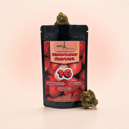 Strawberry Sherbert Superior mit Verpackung