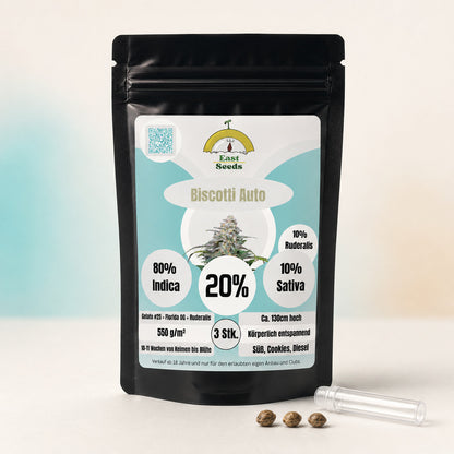 Biscotti Samen - Autoflower Verpackung
