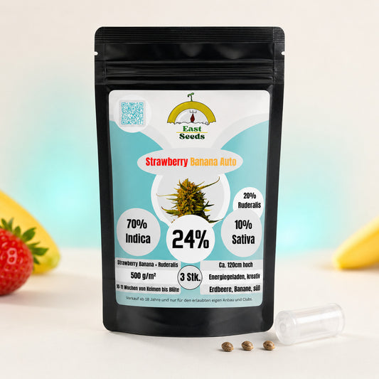 Strawberry Banana - Autoflower Verpackung