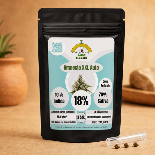 Amnesia XXL - Autoflower Verpackung