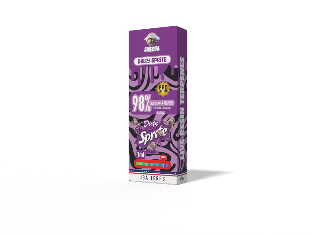 Sheesh - Superior Pro - Dirty Sprite 1ml (Sativa) 🥤