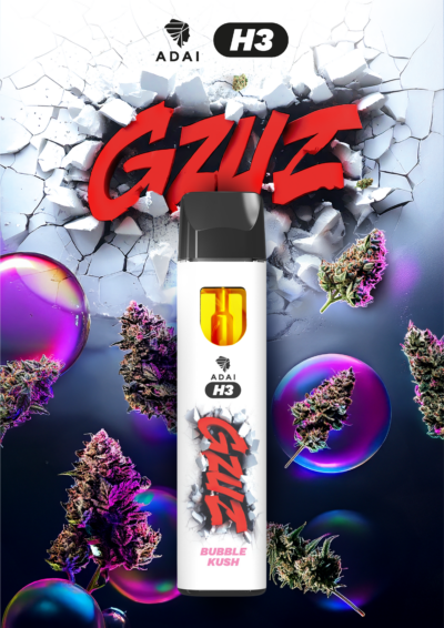GZUZ H3 Superior Vape - Bubble Kush