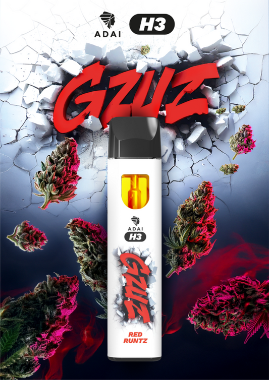 GZUZ H3 Superior Vape - Red Runtz