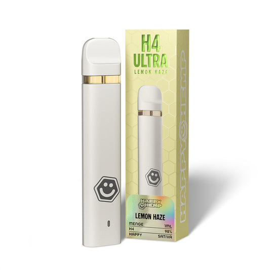 Happy Hemp H4 Ultra Vape - Lemon Haze 1ml 🍋