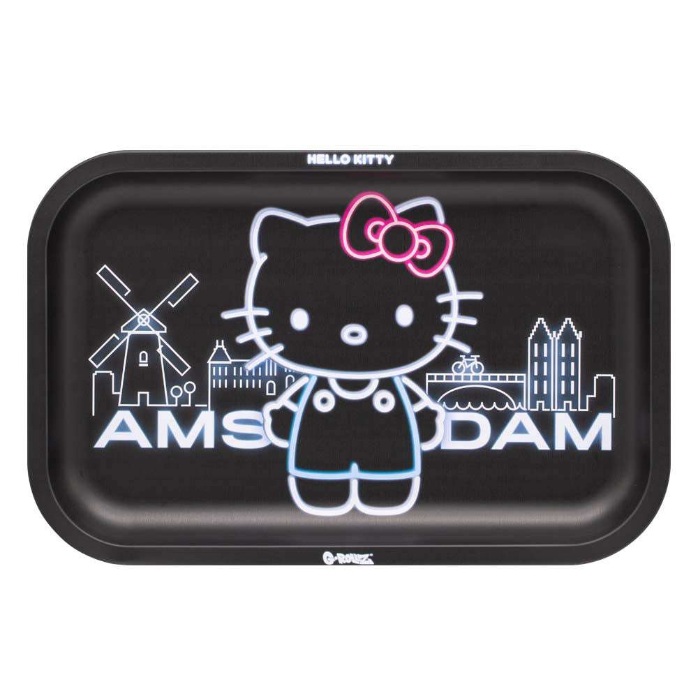 G-ROLLZ | Hello Kitty(TM) 'Neon Amsterdam' Medium Kitchen Tray 27.5 x 17.5 cm