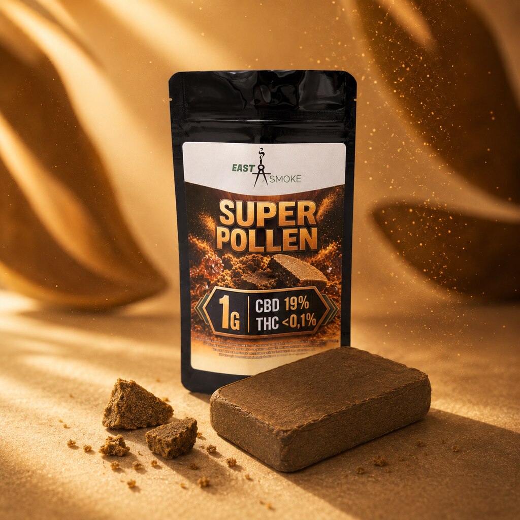 CBD - Super Pollen Hash - verpackung