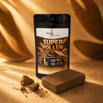 CBD - Super Pollen Hash - verpackung