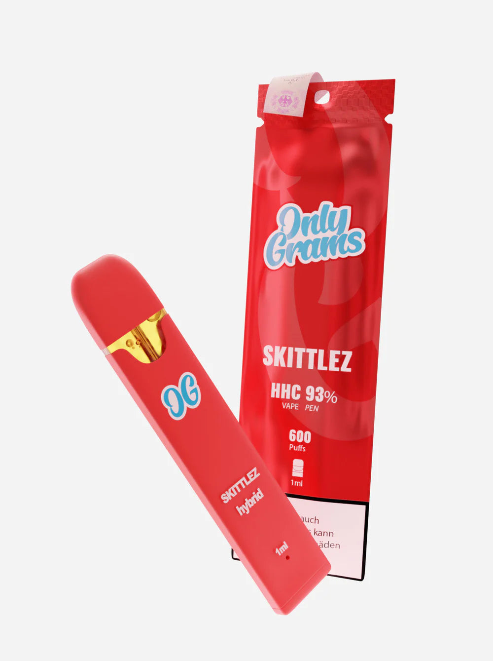 OnlyGrams HHC Einweg Vape | Skittlez (Hybrid) 80% HHC