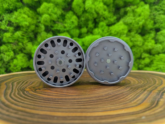 Black Leaf DIAMOND Grinder 3-tlg. grau