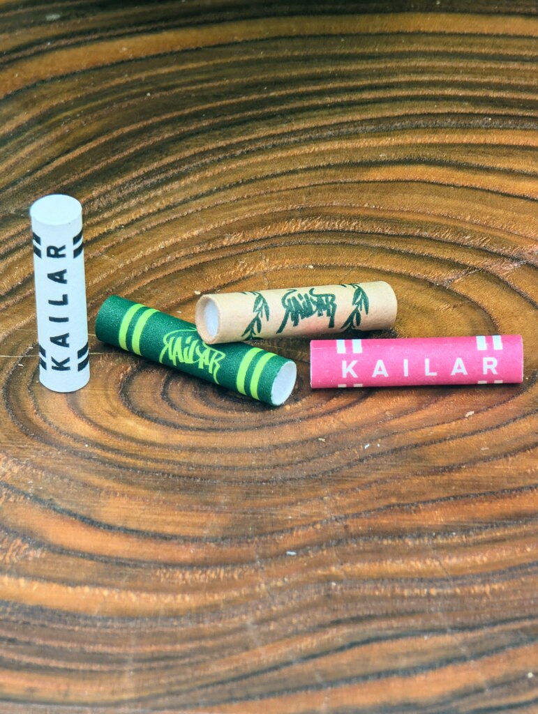 Kailar Cellulose Aktivkohlefilter "Slim" 6mm (65 Stück)