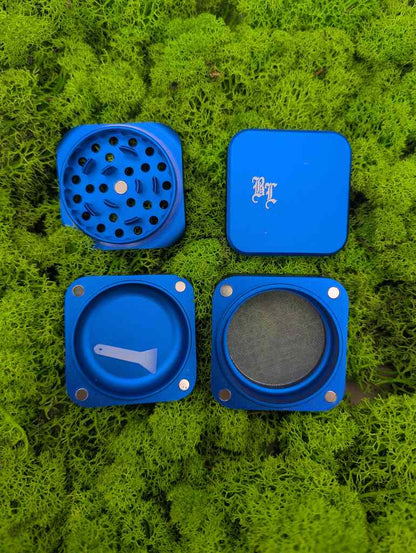 Black Leaf Alu Grinder CUBY 4-tlg.