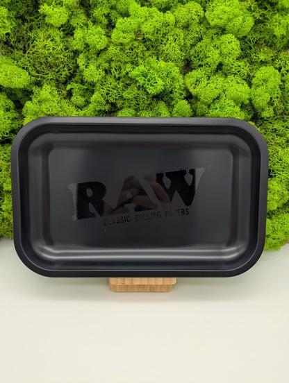 RAW Rolling Tray Drehunterlage Medium - "klassisch Schwarz"