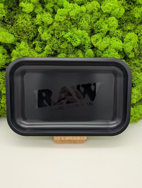 RAW Rolling Tray Drehunterlage Medium - "klassisch Schwarz"