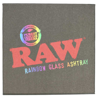 RAW Rainbow Glas Aschenbecher