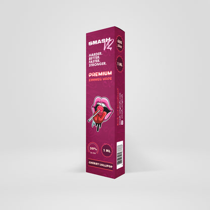 Smash Einweg Vape - Cherry Lollipop (30% 10HC)