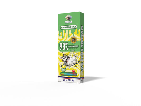 Sheesh - Superior Pro - Super Lemon Haze 1ml (Sativa) 🍋