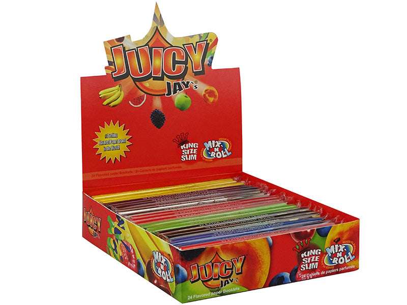 Juicy Jay`s Mix N Roll King Size Slim je 32 Blatt