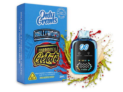 OnlyGrams - Dual Chamber - Hollywood + Forbidden Gelato I 2ml - Superior Vape 96%