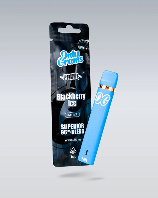 OnlyGrams - Superior Vape - Blackberry Ice (96% Blend)